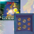 San Marino Euro komplekt BU 2002