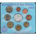 San Marino Euro set BU + 5 euro silver coin 2003