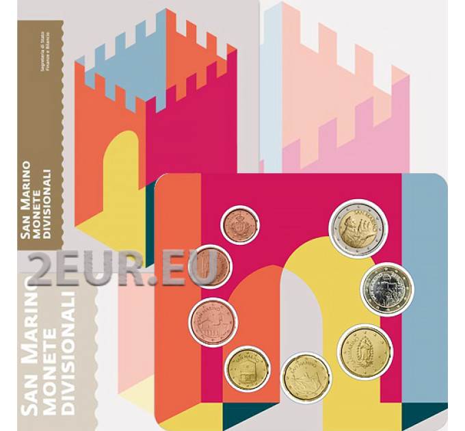San Marino Euro komplekt BU 2023