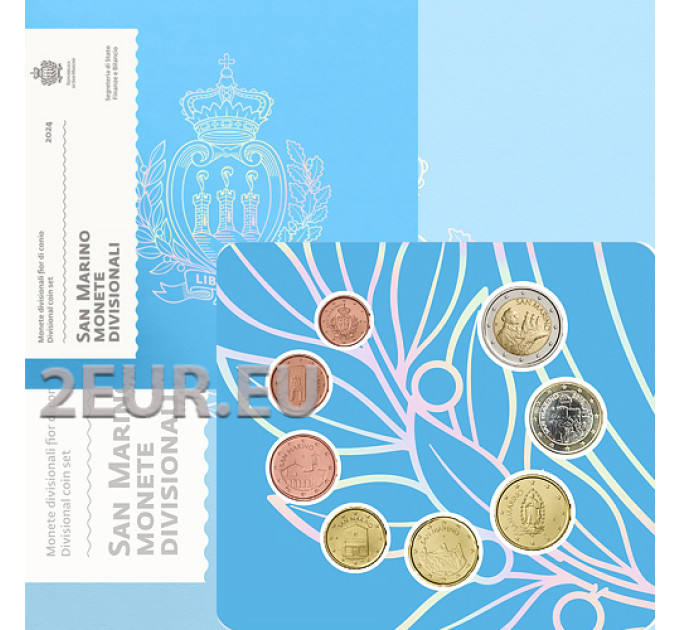 San Marino Euro komplekt BU 2024