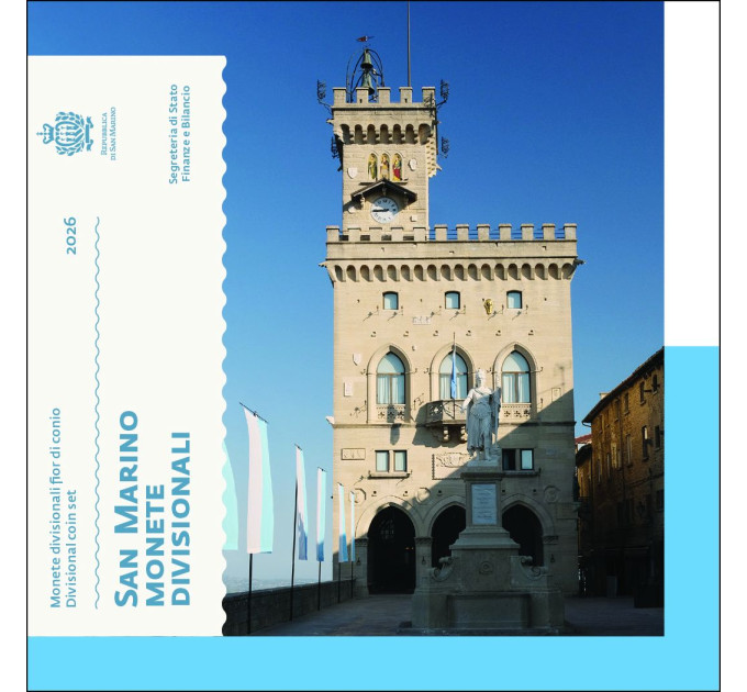 San Marino Euro set BU 2026