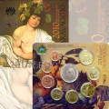 Сан-Марино Eвро набор BU + 5 евро Серебряная монета 2010