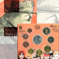 San Marino Euro set BU + 5 euro silver coin 2013
