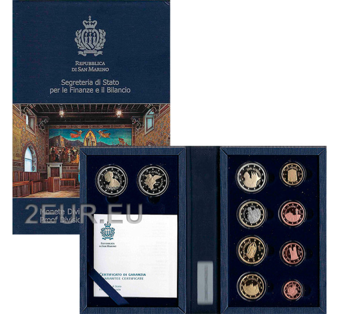 San Marino Euro komplekt proof 2020 