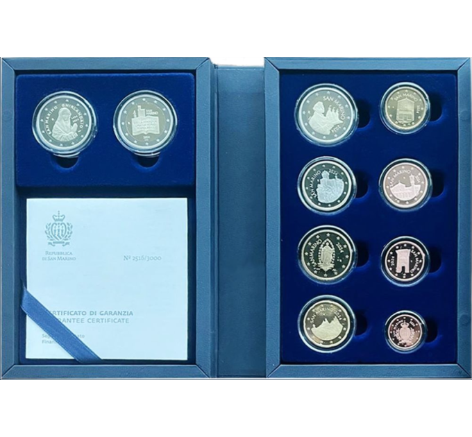 San Marino Euro komplekt proof 2024