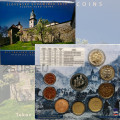 Slovakkia Euromüntide komplekt BU 2010 - Slovakkia ajaloolised piirkonnad