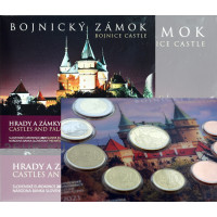 Slovakia Euro coin set BU 2021 - Bojnice castle Slovakia Euro coin set BU 2021 - Bojnice castle