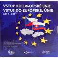 Slovakkia Euromüntide komplekt BU 2024 - 20 aastat EL-is