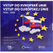 Slovakkia Euromüntide komplekt BU 2024 - 20 aastat EL-is