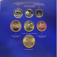 Slovakia Euro coin set BU 2024 - 20 Years in the EU Slovakia Euro coin set BU 2024 - 20 Years in the EU