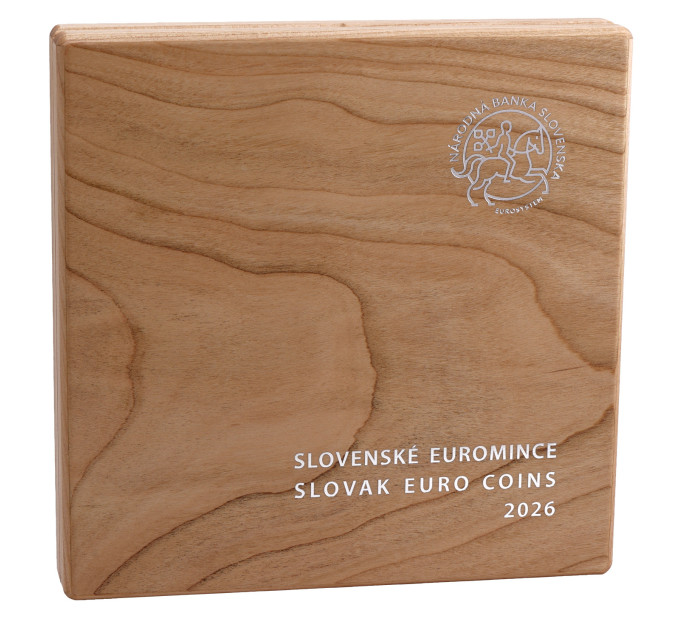 Slovakkia Euro komplekt proof 2026 – Taliolümpiamängud, Milano - Cortina