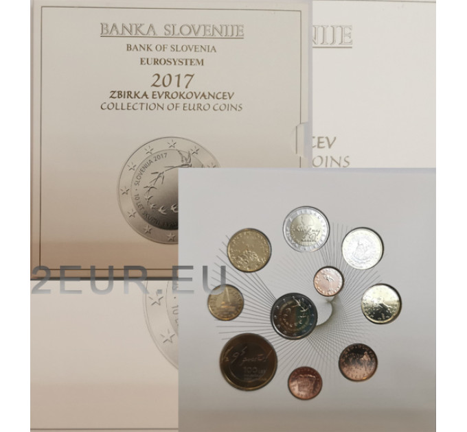 Sloveenia Euro komplekt BU 2017 