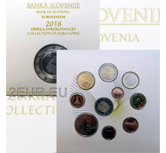 Sloveenia Euro komplekt BU 2018