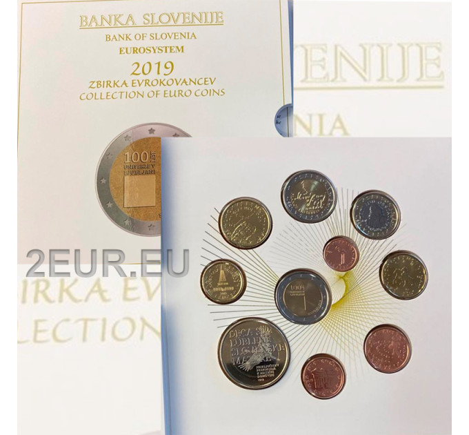 Sloveenia Euro komplekt BU 2019 