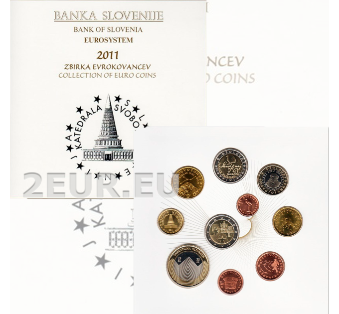 Sloveenia Euro komplekt BU 2011