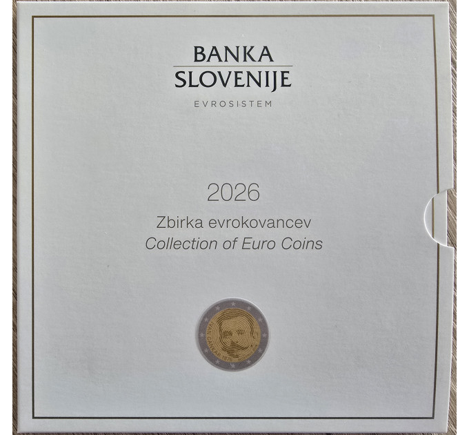 Словения Eвро набор BU 2026
