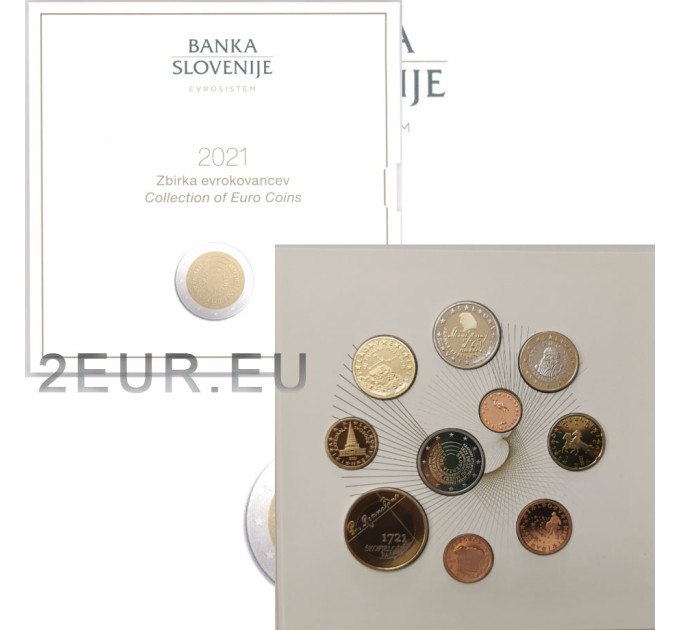 Sloveenia Euro komplekt proof 2021 