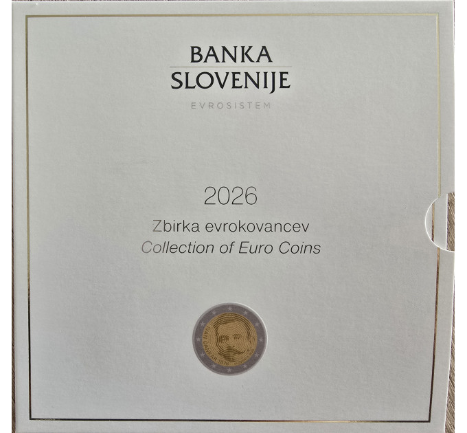 Slovenia Euro set proof 2026