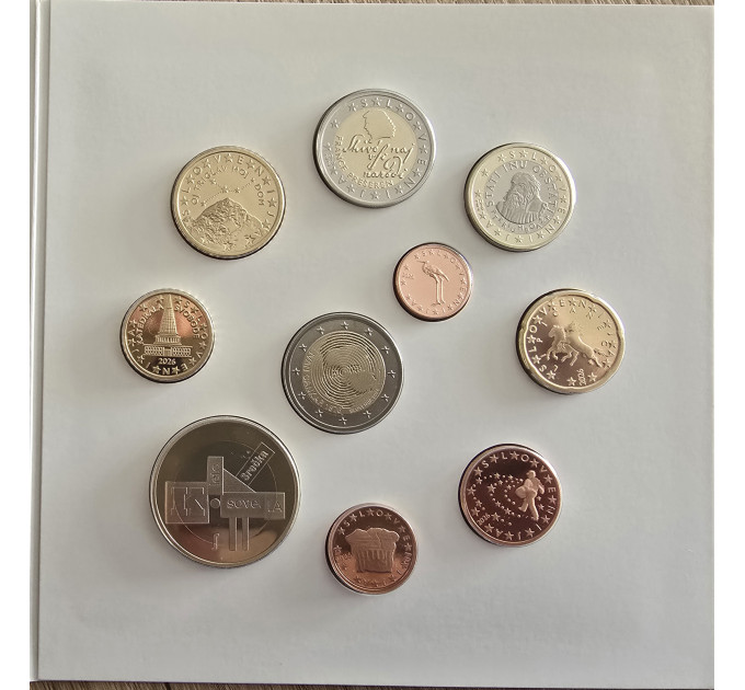 Slovenia Euro set proof 2026