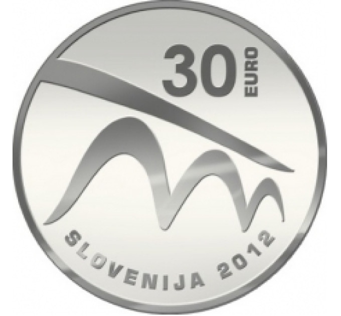 Sloveenia 30 eurone hõbe proof 2012 – Euroopa kultuuripealinn – Maribor