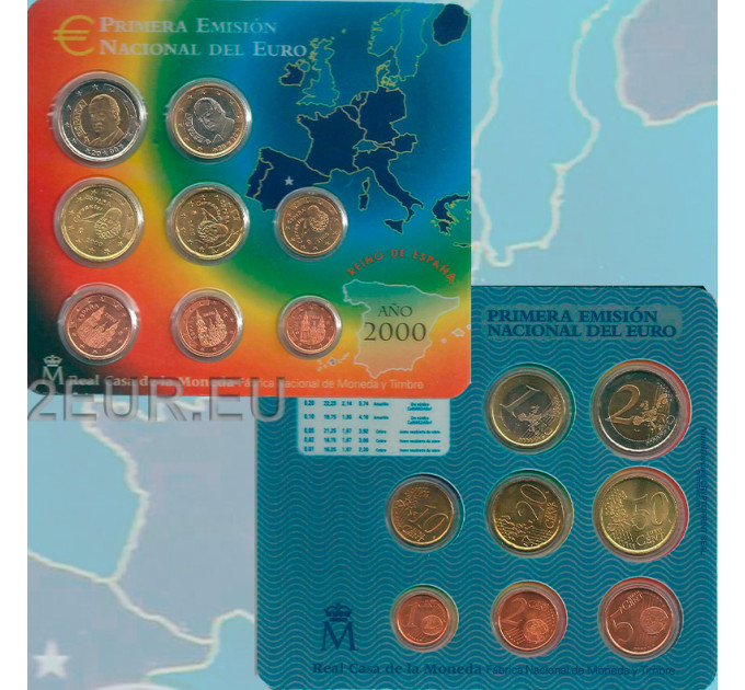 Hispaania komplekt BU 2000