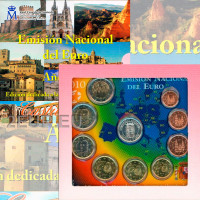 Spain Euro set BU 2010 - Castile and Leon