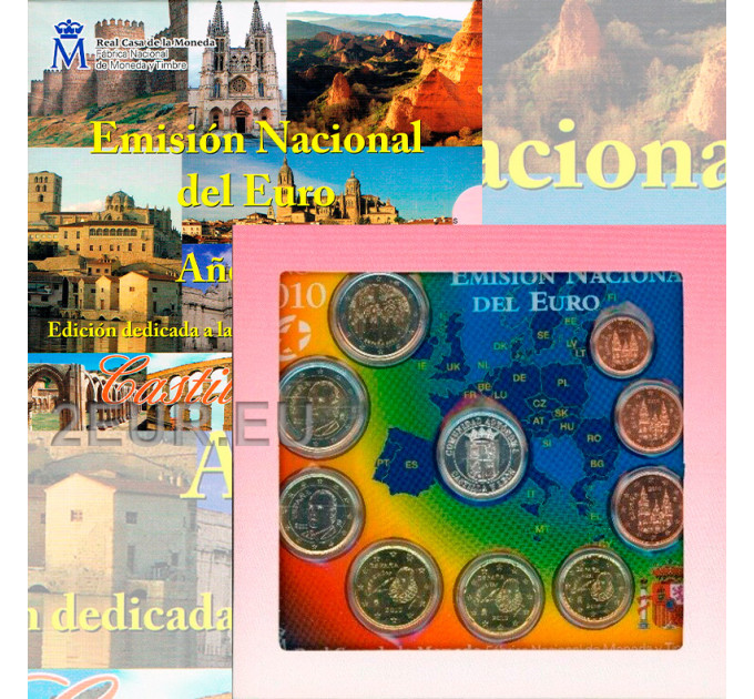 Hispaania komplekt BU 2010 - Castilla ja Leon