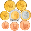Hispaania Euro komplekt UNC 2004
