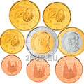 Spain Euro set UNC 2009