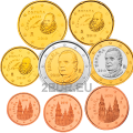Hispaania Euro komplekt UNC 2010