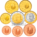 Hispaania Euro komplekt UNC 2011