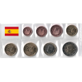 Hispaania Euro komplekt UNC 2023