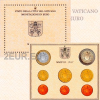 Vatikani komplekt BU 2017 - Euromüntide komplekt Vatikani komplekt BU 2017 - Euromüntide komplekt