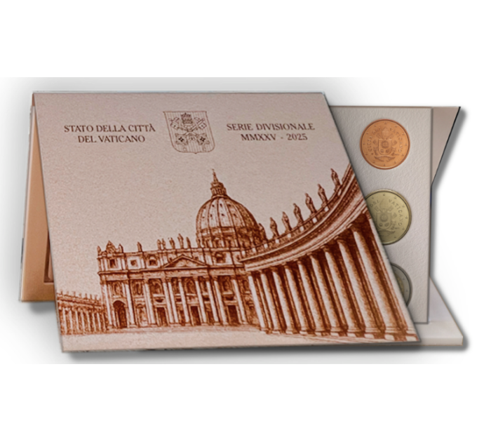 Vatikani komplekt BU 2025 - Euromüntide komplekt