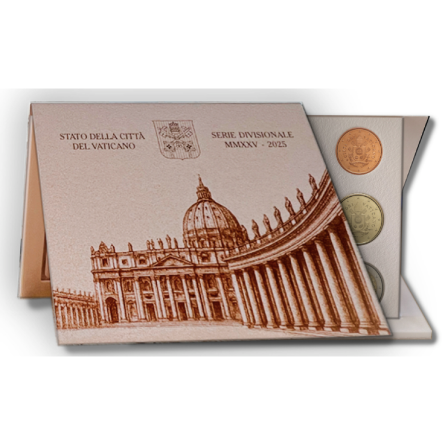 Vatikani komplekt BU 2025 - Euromüntide komplekt