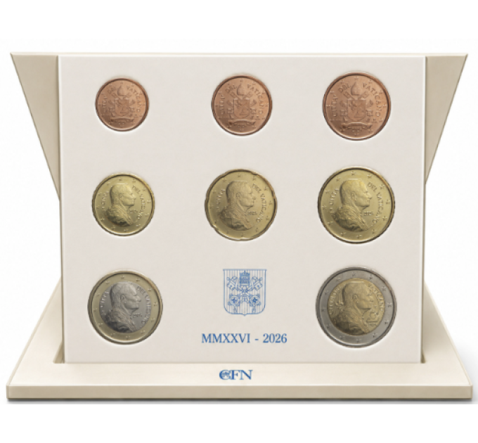 Vatican set BU 2026 - Euro coin set