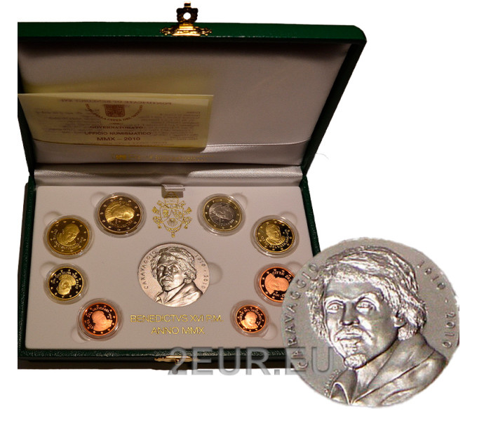 Vatikani komplekt proof 2010 - Euromüntide komplekt