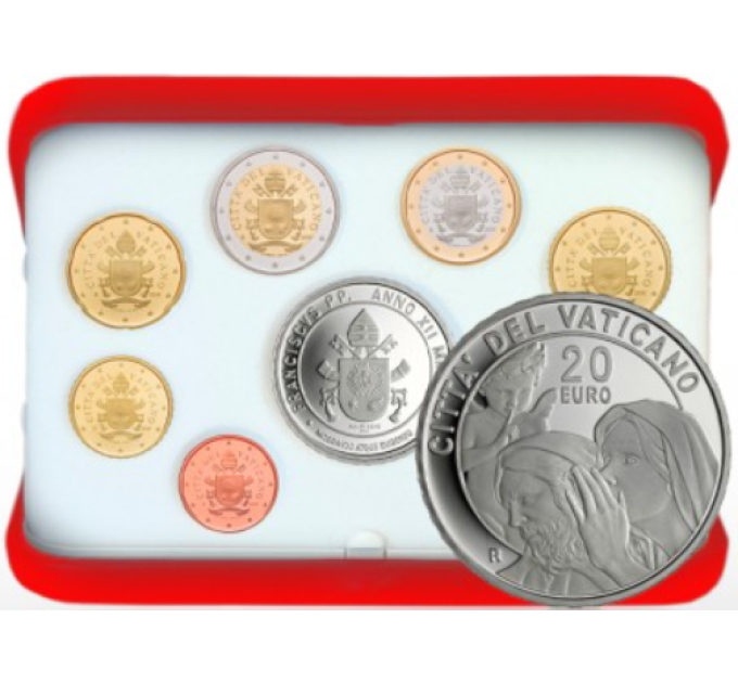Vatikani komplekt proof 2024 - Euromüntide komplekt
