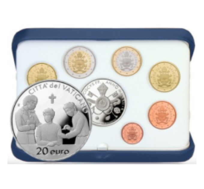 Vatikani komplekt proof 2022 - Euromüntide komplekt