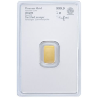 1g Gold Bar Heraeus