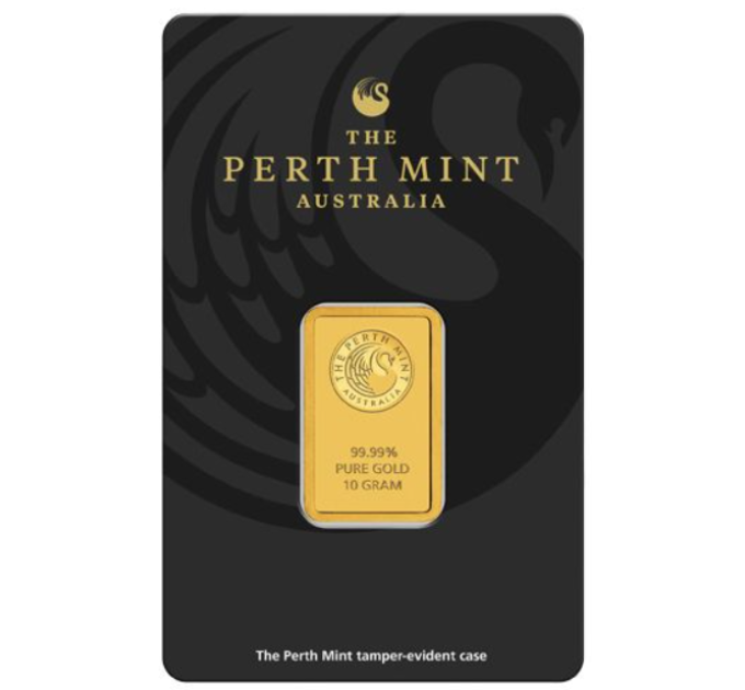 10g Золотой слиток Perth Mint