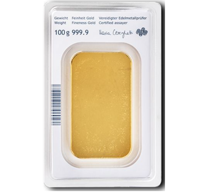 100 g Kuldkangi Austrian Mint