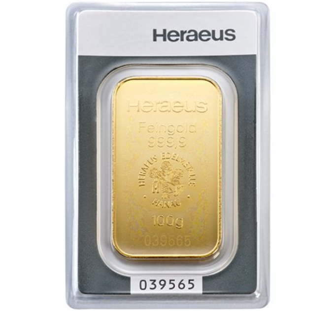 100 g Kuldkangi Heraeus