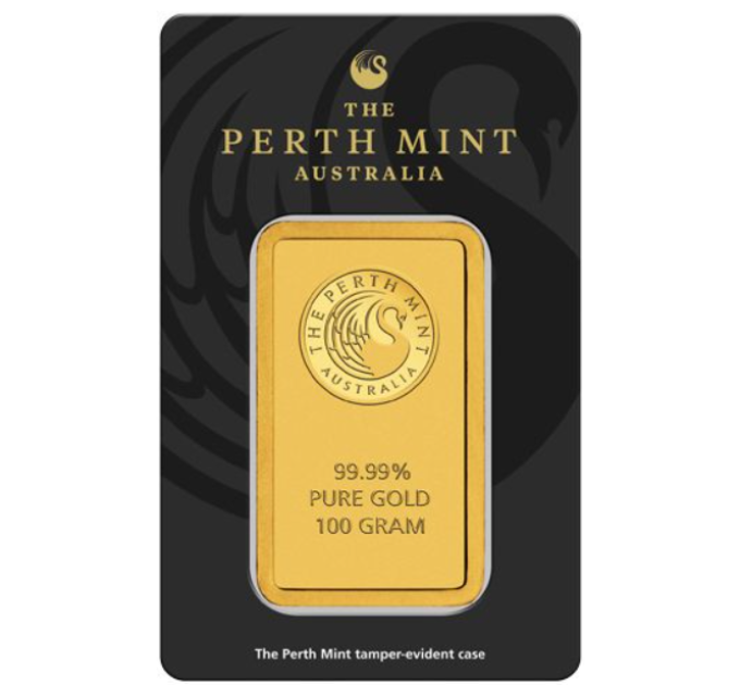 100 g Kuldkangi Perth Mint