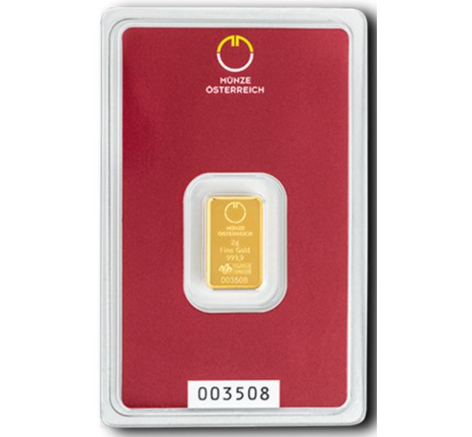 2g Kuldkangi Austrian Mint