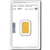 2g Gold Bar Austrian Mint