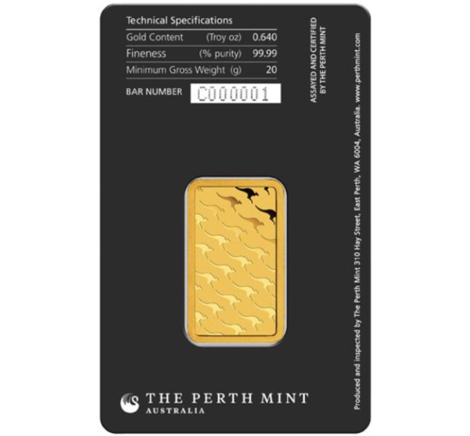 20g Kuldkangi Perth Mint