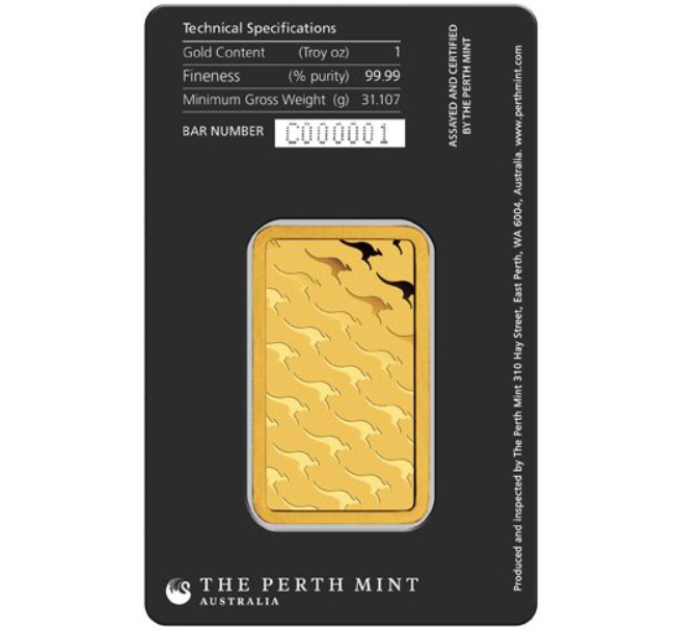 31,1g Kuldkangi Perth Mint