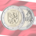 Läti 2 eurot UNC 2017 - Latgale