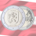 Läti 2 eurot UNC 2017 - Kurzeme